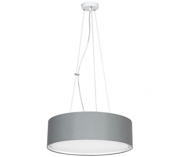 Lampa wisząca SHADE 2 3xE14/60W/230V szara