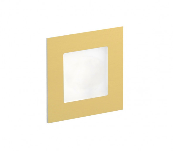 LDST AN-01-SZ-BZ9 - LED Oświetlenie schodowe ANGEL 9xLED/1,2W/230V złote 6500K