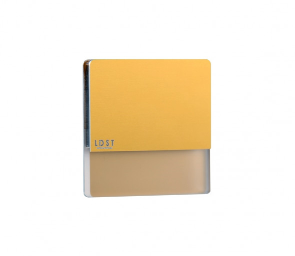 LDST DA-01-SZ-BC5 - LED Oświetlenie schodowe DAISY 5xLED/1,2W/230V złote 3500K