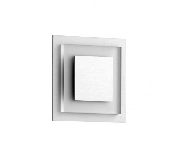 LDST SU-01-SS-BZ8 - LED Oświetlenie schodowe SUNNY 8xLED/1,2W/230V matowy chrom