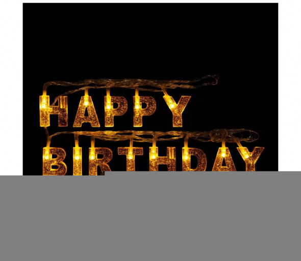 LED Łańcuch dekoracyjny 13xLED 2,16m ciepła biel