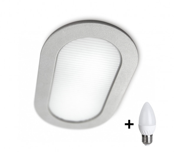 LED Łazienkowa oprawa wpuszczana MYLIVING HUDDLE 1xE27/7W + 1xE27/12W