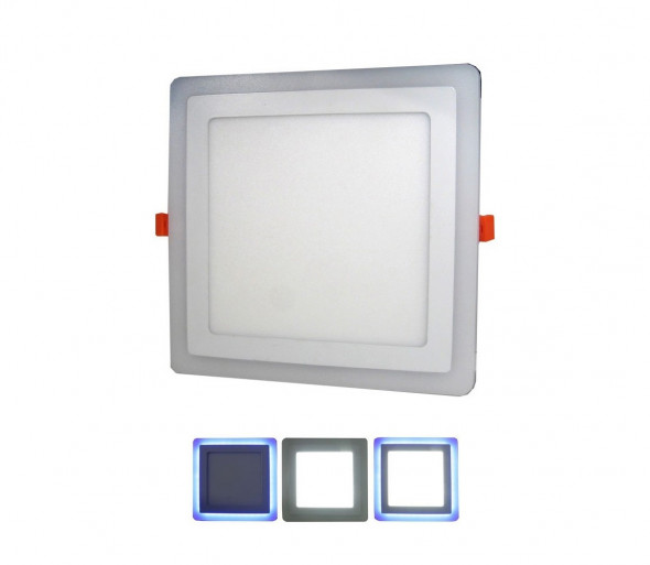 LED Oprawa wpuszczana LED/15W+LED/5W 3000K