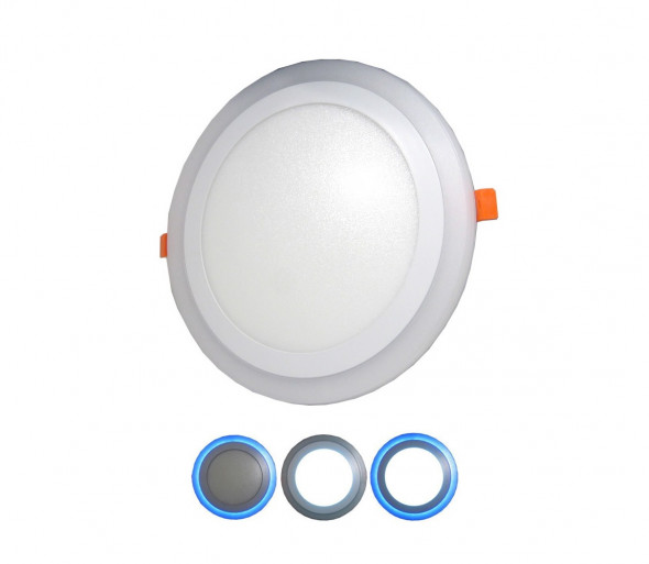 LED Oprawa wpuszczana LED/15W+LED/5W 4000K