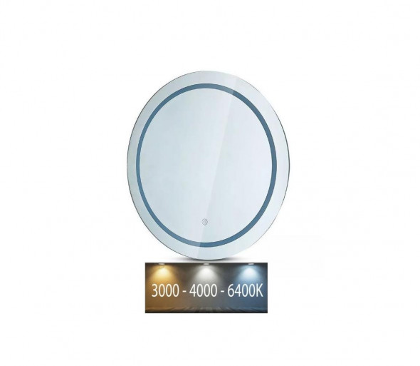 LED Podświetlone lustro łazienkowe LED/25W/230V 3000/4000/6400K IP44