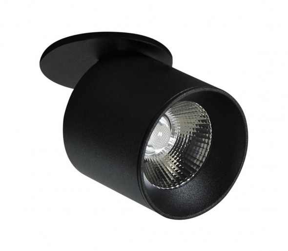 LED Punktowa lampa wpuszczana HARON 1xLED/10W/230V czarny