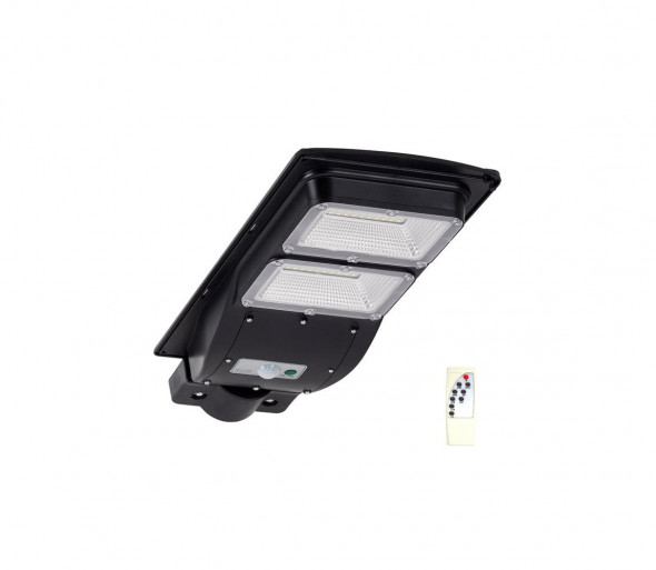LED Reflektor solarny z czujnikiem STREET 2×LED/6W/3,2V IP65 + pilot