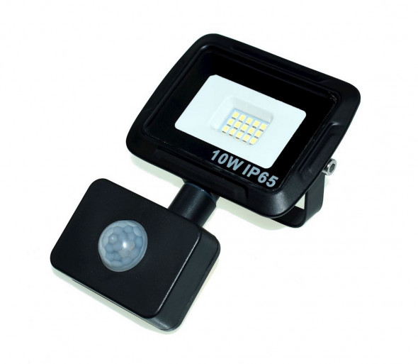 LED Reflektor z czujnikiem LED/10W/230V IP65 3000K