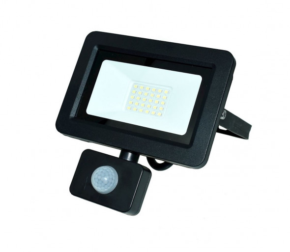 LED Reflektor z czujnikiem LED/30W/230V IP65 6000K