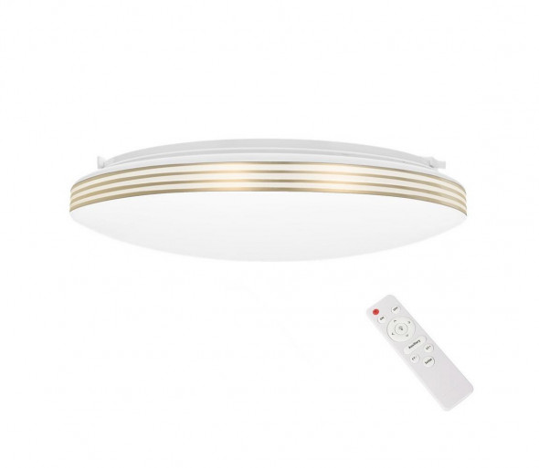 LED Ściemniany plafon SIENA GOLD LED/30W/230V + pilot
