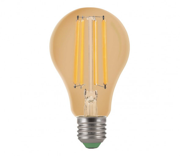 LED Żarówka CLASIC AMBER A60 E27/9W/230V 2200K - Brilagi