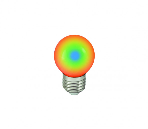 LED zarówka E27/1W/230V RGB