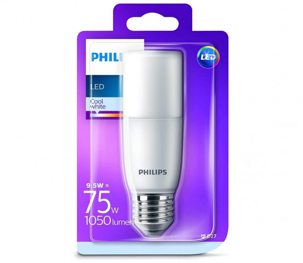 LED Żarówka Philips E27/9,5W/230V 4000K