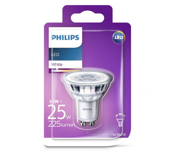 LED Żarówka  Philips GU10/3,1W/230V 3000K