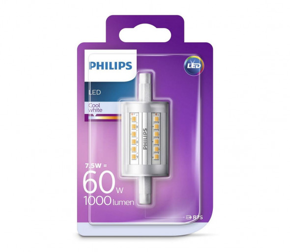 LED Żarówka Philips R7S/7,5W/230V 4000K 79 mm