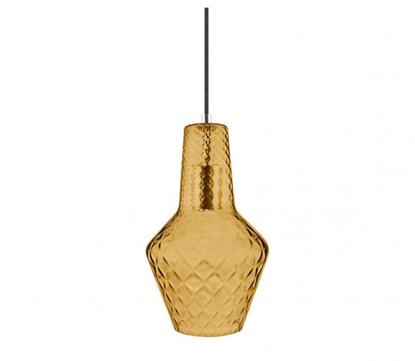 Ledvance - Lampa wisząca BOTTLE 1xE27/40W/230V pomarańczowa