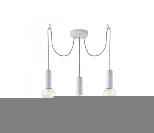 Leuchten Direkt 14776-22 - Żyrandol na lince TURN ME 3xE27/60W/230V