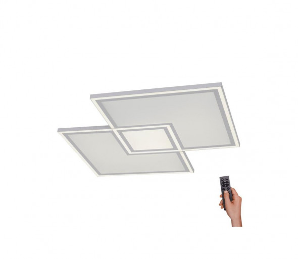 Leuchten Direkt 14855-16-LED Ściemniay plafon EDGING LED/51W/230V+ pilot