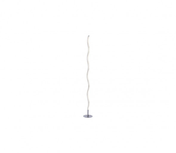 Leuchten Direkt 15168-55 - LED Lampa stojąca WAWE LED/12W/230V matowy chrom
