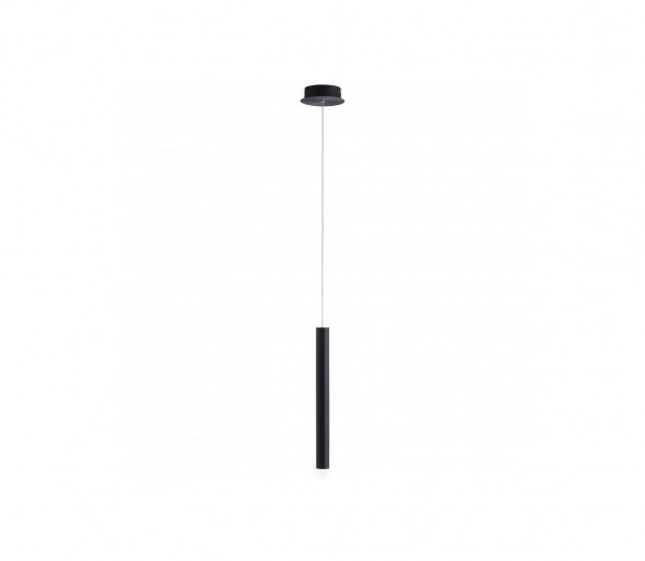 Leuchten Direkt 15202-18 - LED Żyrandol na lince BRUNO LED/4,8W/230V czarny