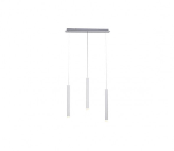 Leuchten Direkt 15203-95 - LED Żyrandol na lince BRUNO 3xLED/4,8W/230V biały