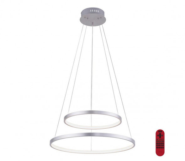 Leuchten Direkt 18460-55 - LED RGB Żyrandol na lince CIRCLE 1×LED/10W/230V+LED/30W