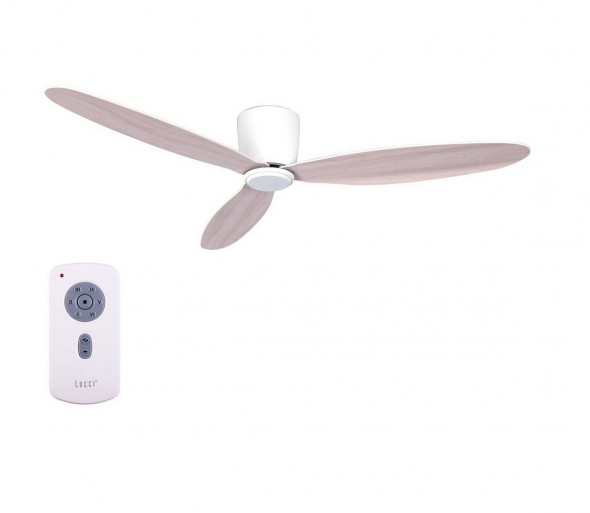 Lucci air 210518 - Wentylator sufitowy AIRFUSION RADAR biały/drewno