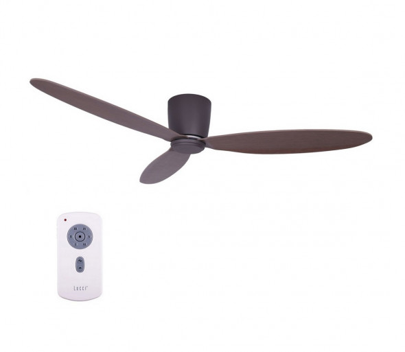 Lucci air 212883 - Wentylator sufitowy AIRFUSION RADAR brązowy