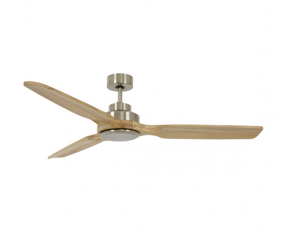 Lucci air 213050 - Wentylator sufitowy SHOALHAVEN chrom/brązowy