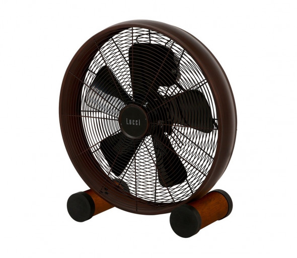 Lucci Air 213116EU - Wentylator podłogowy BREEZE brązowy