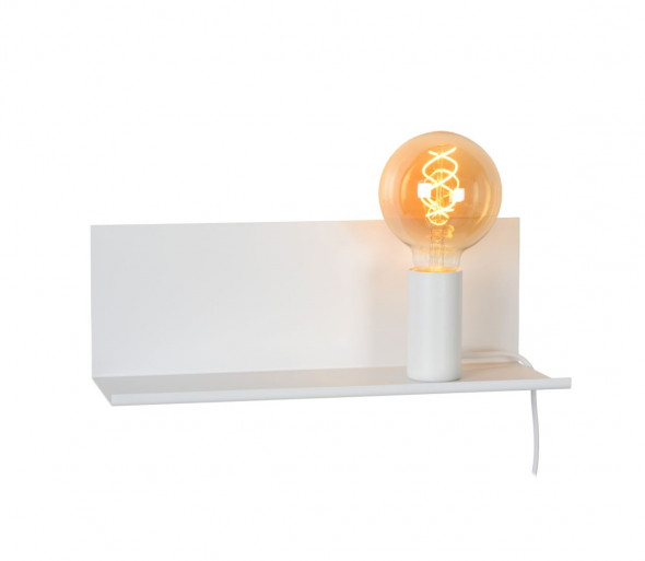 Lucide 06218/01/31 - Kinkiet SEBO 1xE27/40W/230V biały