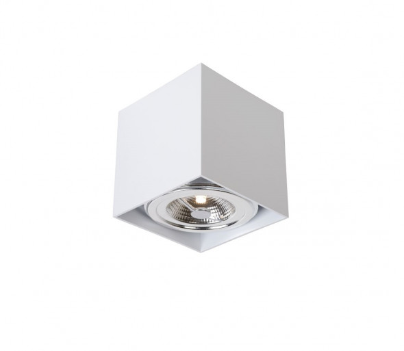 Lucide 09911/12/31 - LED Oświetlenie punktowe DIALO-LED 1xG53/12W/12V białe kanciaste