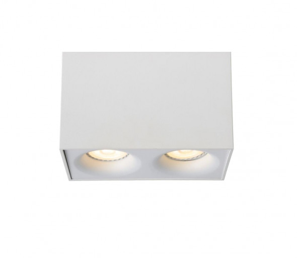 Lucide 09913/10/31 - LED Oświetlenie punktowe BENTOO-LED 2xGU10/4,5W/230V białe