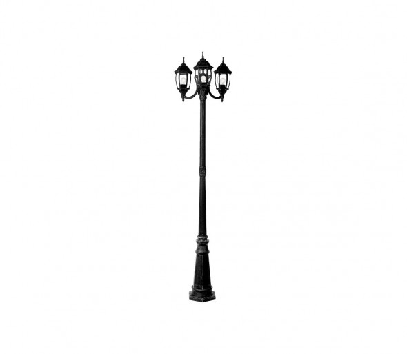 Lucide 11835/03/30 - Lampa zewnętrzna TIRENO 3xE27/60W/230V czarna