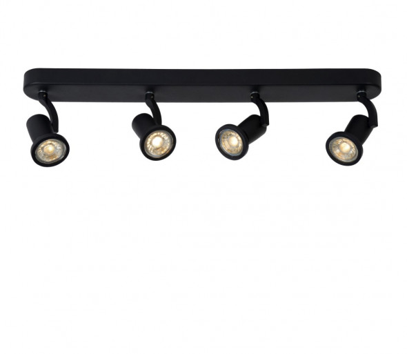Lucide 11903/20/30 - LED reflektor punktowy JASTER-LED 4xGU10/5W/230V czarna