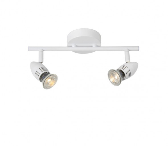 Lucide 13955/10/31 - LED reflektor punktowy CARO-LED 2xGU10/5W/230V biala