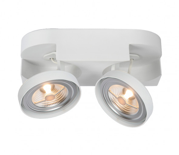 Lucide 22960/20/31 - LED Oświetlenie punktowe VERSUM AR111 LED/2x10W/230V biały
