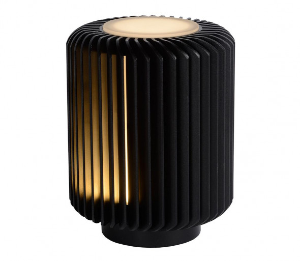 Lucide 26500/05/30 - LED Lampa stołowa TURBIN LED/5W/230V czarna