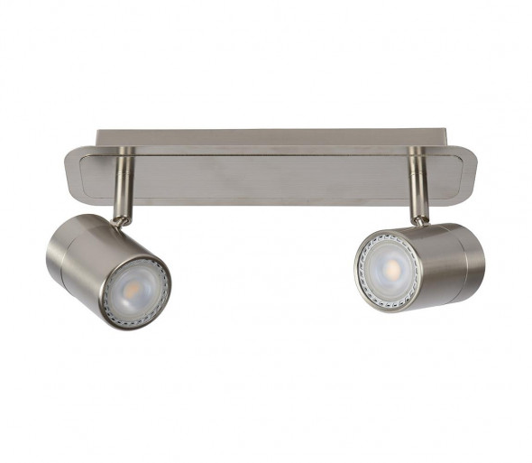 Lucide 26957/10/12 - LED Oświetlenie punktowe LENNERT LED/2x5W/230V matowy chrom