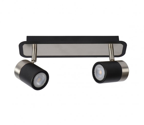 Lucide 26957/10/30 - LED Oświetlenie punktowe LENNERT LED/2x5W/230V czarny