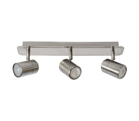 Lucide 26957/15/12 - LED Oświetlenie punktowe LENNERT LED/3x5W/230V matowy chrom