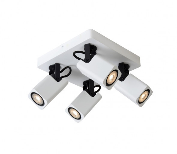 Lucide 33961/20/31 - LED Reflektor punktowy ROAX 4xGU10/5W/230V biała