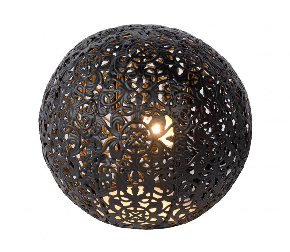 Lucide 46501/01/30 - Lampa stołowa PAOLO 1xG9/28W/230V czarna
