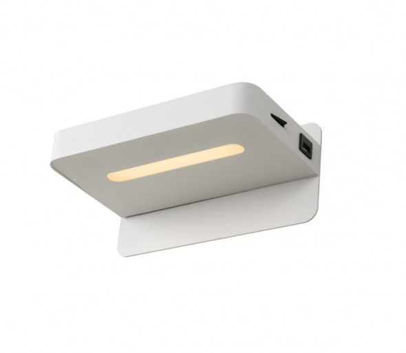 Lucide 77280/05/31 - LED Kinkiet ATKIN 1xLED/5W/230V USB