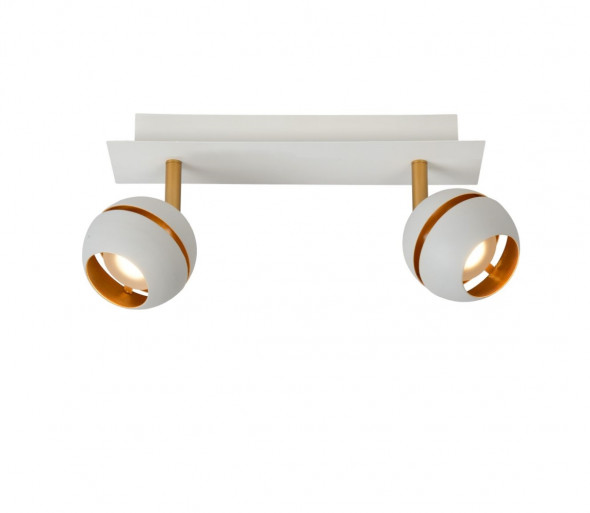 Lucide 77975/10/31 - LED reflektor punktowy BINARI 2xLED/5W/230V biala