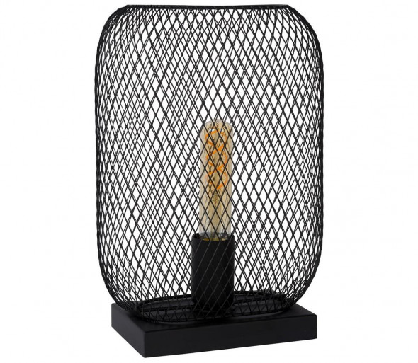 Lucide 78592/01/30 - Lampa stołowa MESH 1xE27/60W/230V czarna