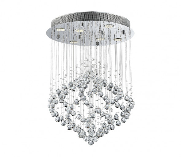 Luxera 62412 - Plafon kryształowy CHESTER 6xGU10/50W/230V