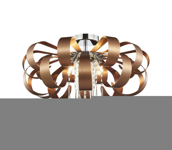 LUXERA 64374 - Plafon RIBBON 6xG9/33W/230V