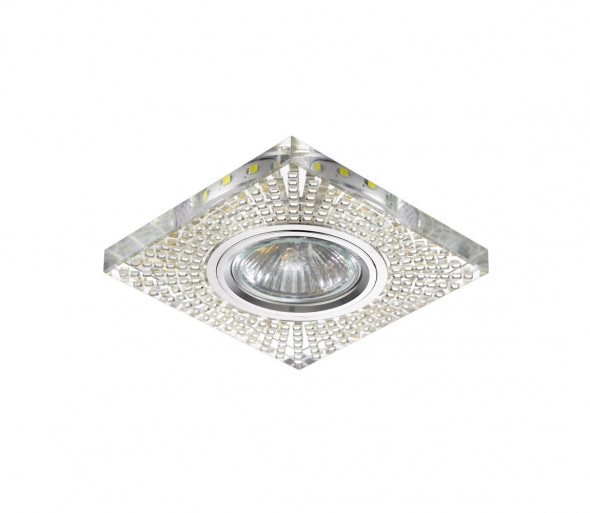 LUXERA 71072 - Oprawa reflektorowa ELEGANT 1xGU10/50W/230V + LED STRIPE