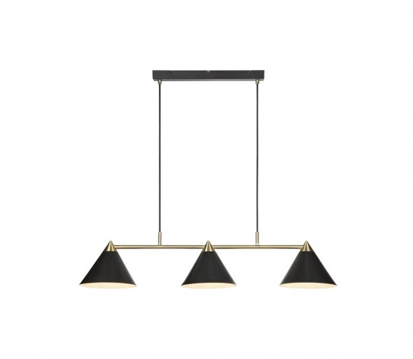 Markslöjd 108074 - Żyrandol na lince 3xE14/40W/230V czarny